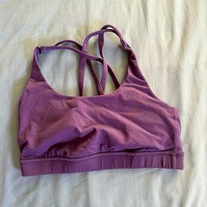 Lululemon align sports bra size 6. Purple color